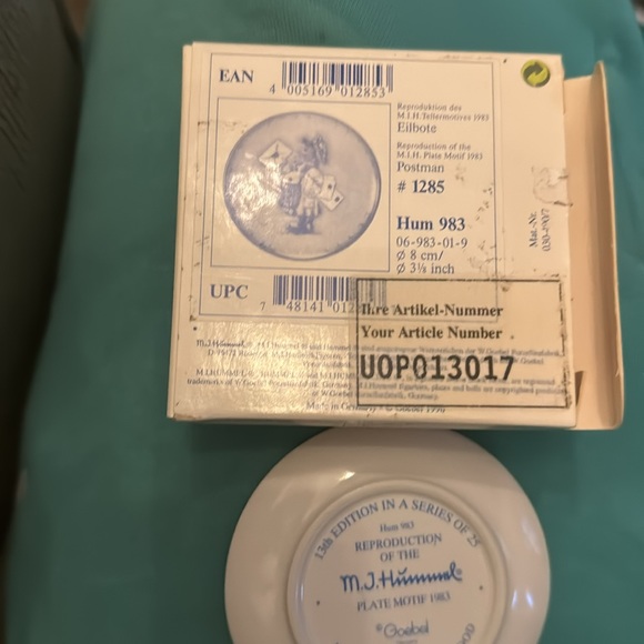 Mini plate - Picture 3 of 3